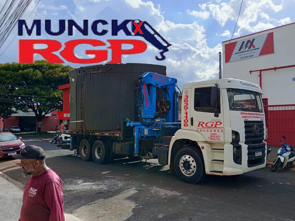 Munck X surge como uma solução moderna e eficiente para empresas e indústrias que precisam realizar içamento, remoção e transporte