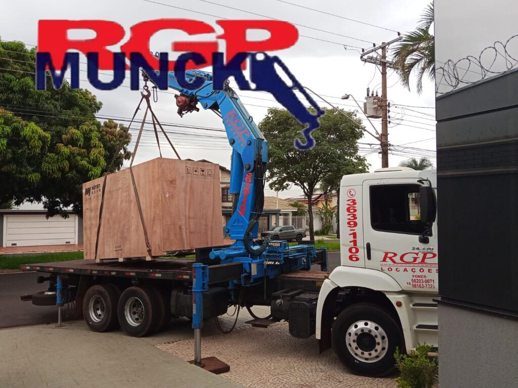 Serviço de Munck Ribeirão Preto com Atendimento Rápido e Seguro